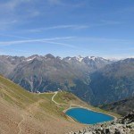 View back toward Rotkogel hut.