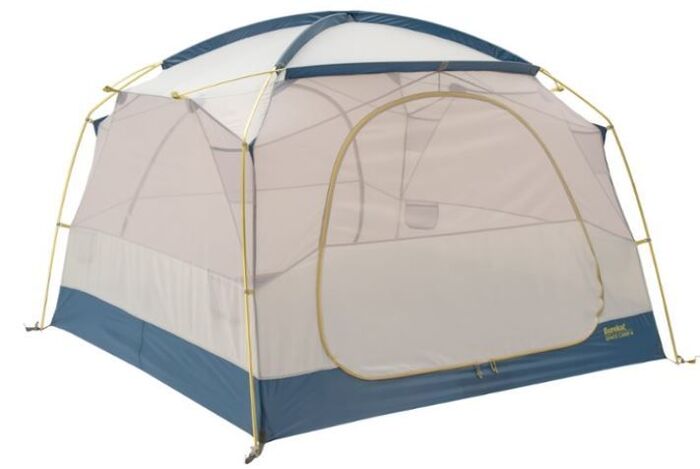 This is how the tent looks without the fly.